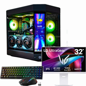 Odin's Edge - RTX5090, Core 9 Ultra 285K, 64GB DDR5, 4TB NVME + Free 4K Monitor + Free Mouse and Keyboard